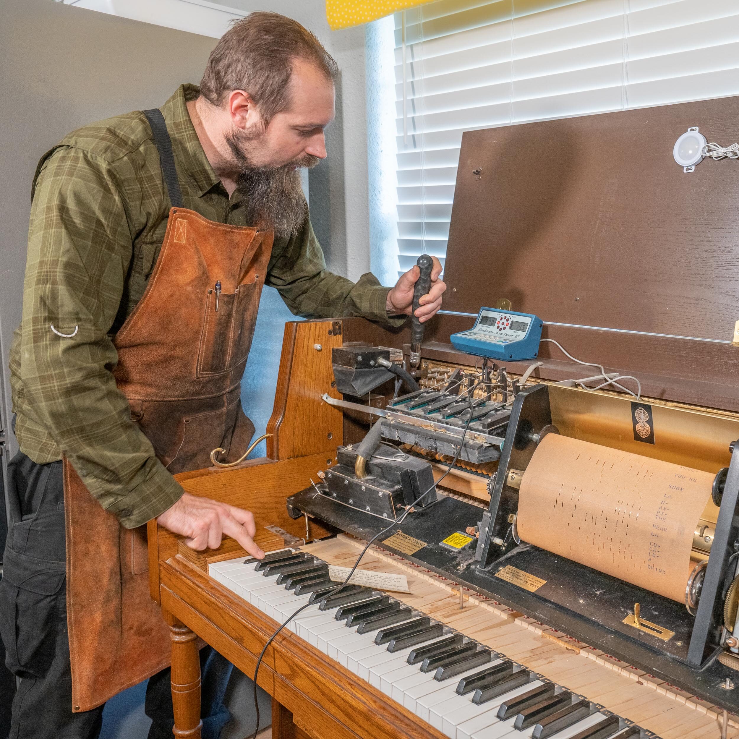 Piano restoration in Texas